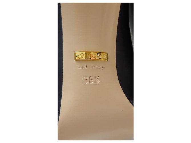 Gucci Originali e Nuovi! stivaletti di pelle n: 36,5 Nero - vista 9