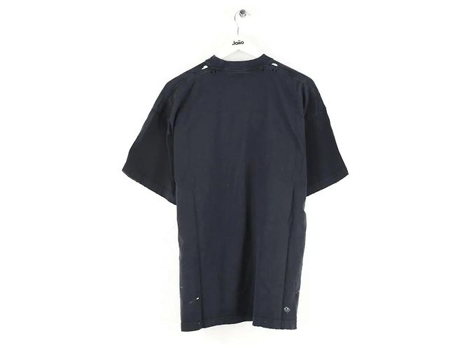 Balenciaga Camiseta de algodón negra Negro - vista 2