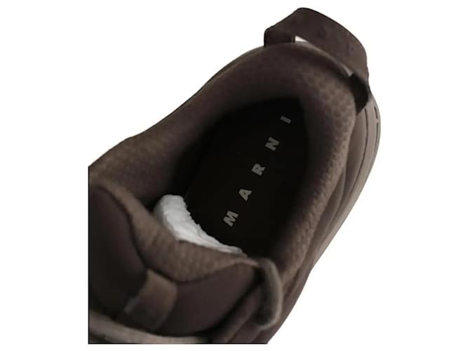 Marni Baskets marron - vue 5