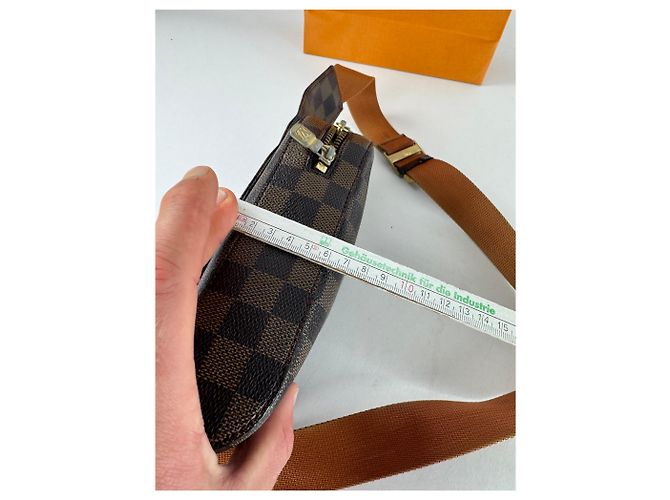 Vintage Louis Vuitton Damier Monogram Bauchtasche braun - Ansicht 15