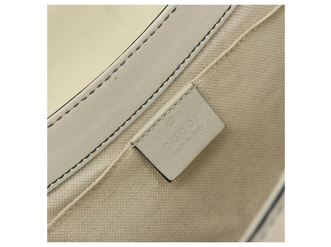 Gucci Emily Chain Flap Guccissima Leather Medium Beige - vista 6