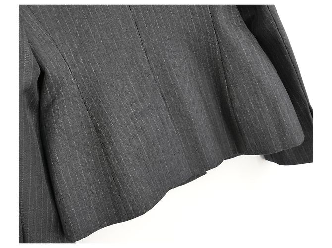 Chaqueta Bar a Rayas Grises Dior Crucero 2023 - vista 6