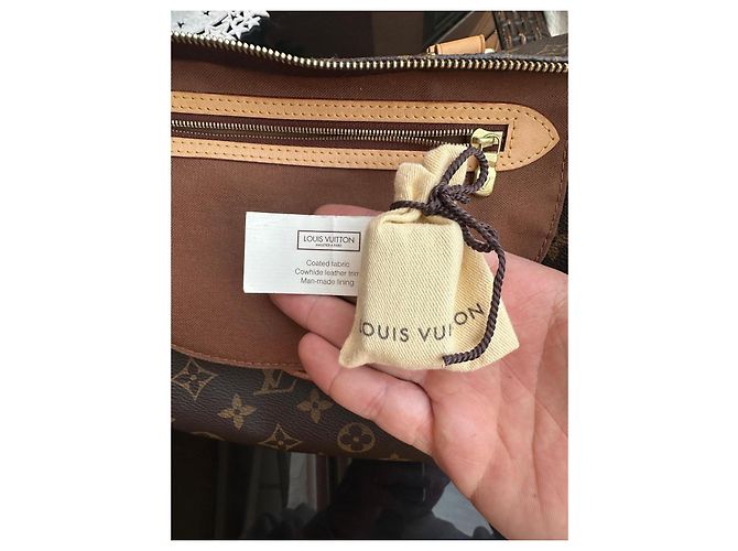 Borsa Louis Vuitton Speedy 35 Monogram Marrone - vista 17