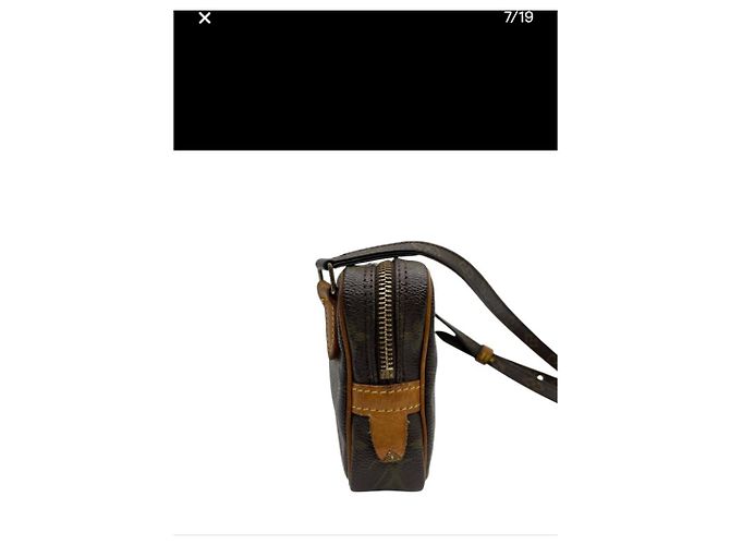 Louis Vuitton - Pochette Marly Monogram - Borsa a Spalla Caramello - vista 6