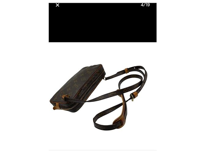 Louis Vuitton - Pochette Marly Monogram - Borsa a Spalla Caramello - vista 7