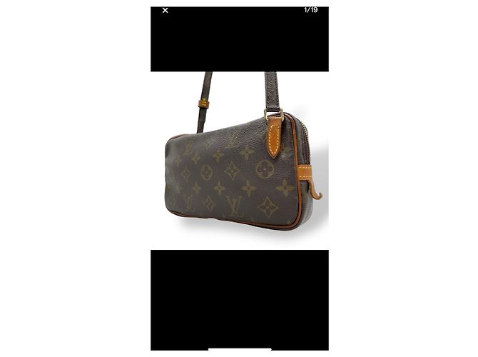 Louis Vuitton - Pochette Marly Monogram - Borsa a Spalla Caramello - vista 8