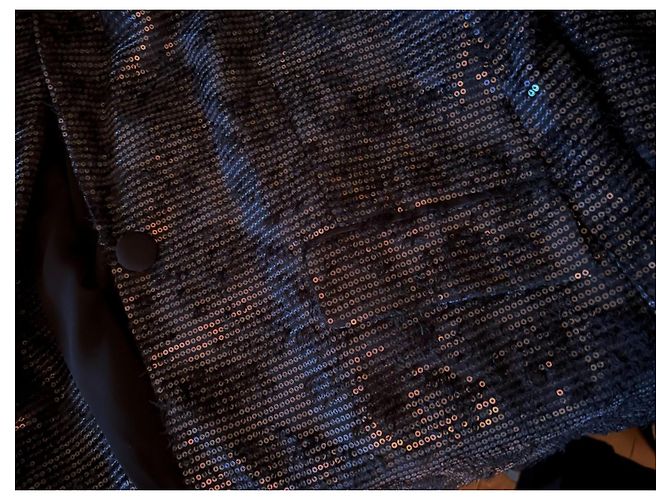 Blazer con paillettes Twin Set nero - vista 7