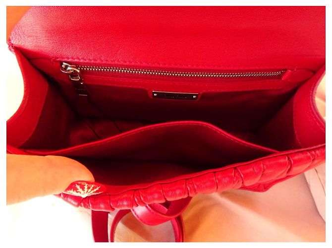 Miu Miu Originale! Nuova! borsa in pelle e cristalli! Bordò - vista 7
