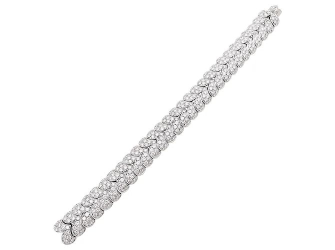 Autre Marque Bracciale Arfan, oro bianco e diamanti. - vista 2