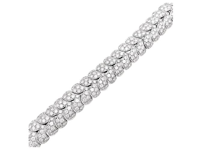 Autre Marque Bracciale Arfan, oro bianco e diamanti. - vista 3