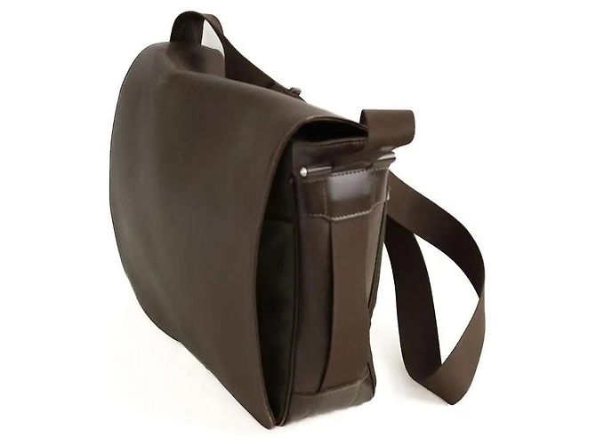 Louis Vuitton Borsa Messenger marrone - vista 2