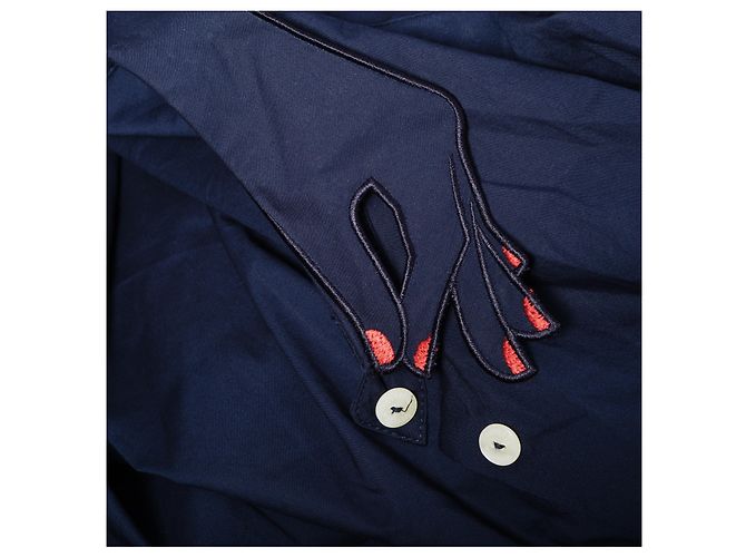 Autre Marque Vivetta Navy Blau Langarmkleid - Ansicht 7