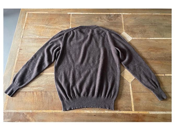 100% Kaschmir Schokoladenbraun Massimo Dutti Limited Edition Größe XL - Ansicht 4