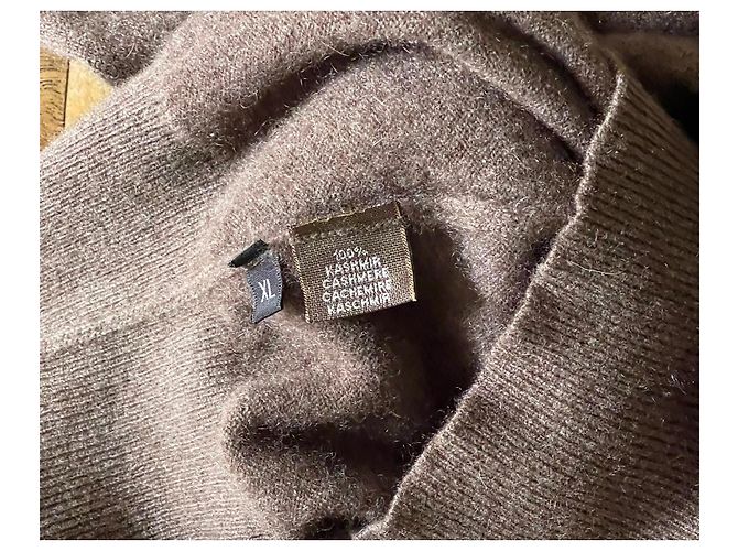 100% Kaschmir Schokoladenbraun Massimo Dutti Limited Edition Größe XL - Ansicht 5