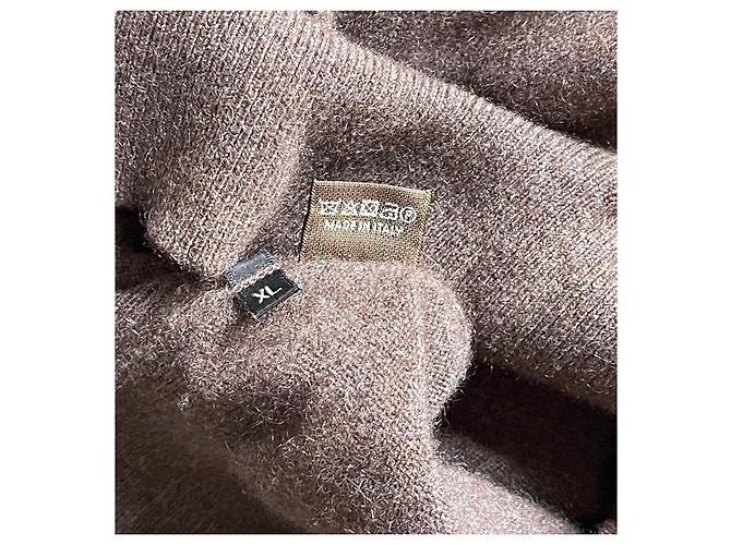 100% Kaschmir Schokoladenbraun Massimo Dutti Limited Edition Größe XL - Ansicht 6