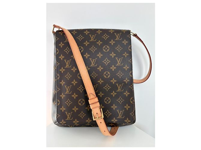 Louis Vuitton - Musette Salsa Marrone scuro - vista 2