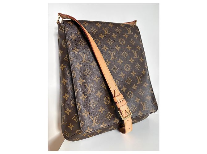Louis Vuitton - Musette Salsa Marrone scuro - vista 3