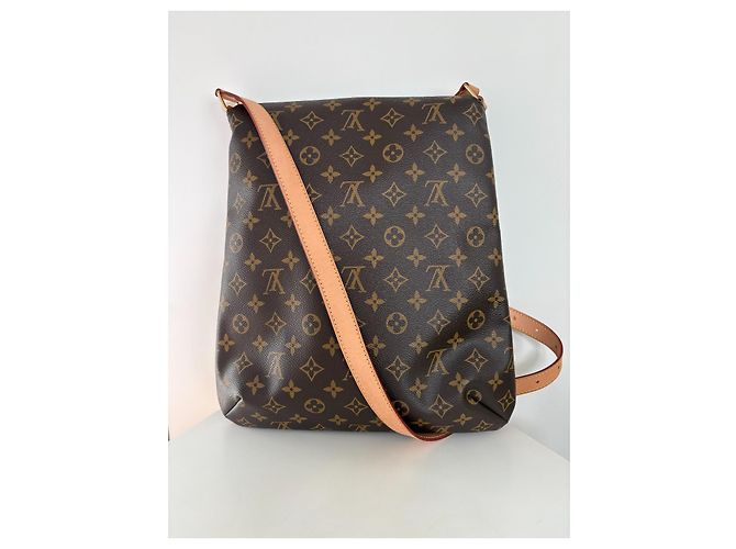 Louis Vuitton - Musette Salsa Marrone scuro - vista 4