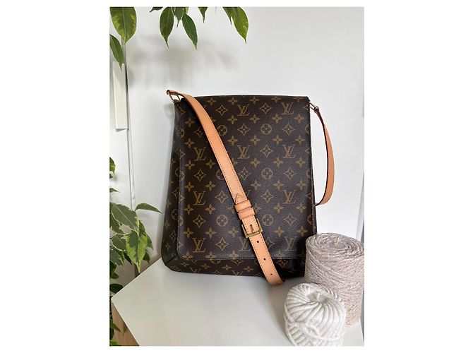 Louis Vuitton - Musette Salsa Marrone scuro - vista 5