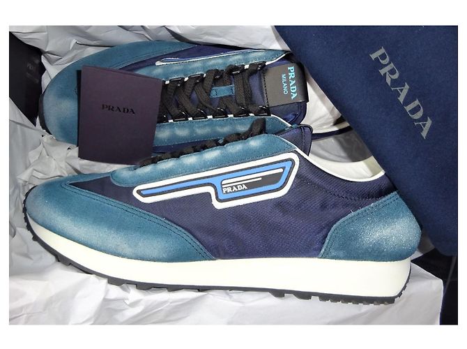 Prada Originali! Nuovi! sneakers uomo n.9,5 (43,5) Multicolore - vista 10