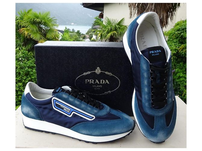 Prada Originali! Nuovi! sneakers uomo n.9,5 (43,5) Multicolore - vista 6