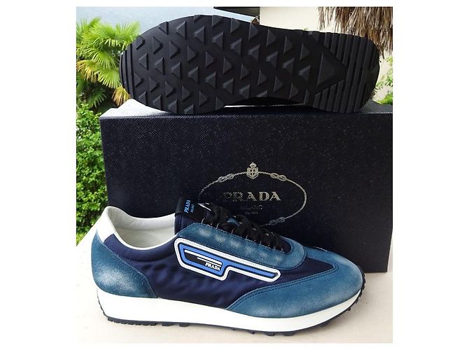 Prada Originali! Nuovi! sneakers uomo n.9,5 (43,5) Multicolore - vista 8