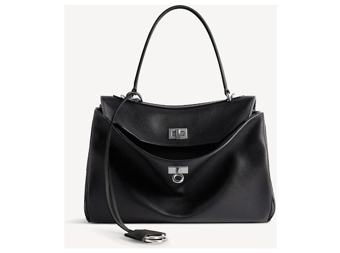 Balenciaga BORSA RODEO PICCOLA DI DONNA IN NERO - vista 2