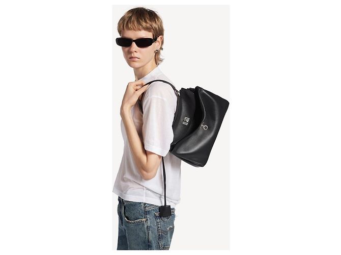 Balenciaga BORSA RODEO PICCOLA DI DONNA IN NERO - vista 6