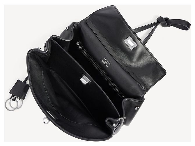 Balenciaga BORSA RODEO PICCOLA DI DONNA IN NERO - vista 9