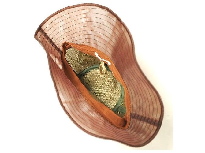 Autre Marque Limitierte Nylon Bucket Hat La Maison de Lyllis × ADAM ET ROPE GRASS POTHAT Braun - Ansicht 6