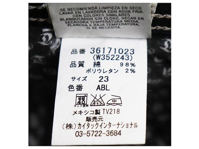 Autre Marque Pantalones de denim de algodón Taverniti So Jeans Azul Azul marino - vista 9