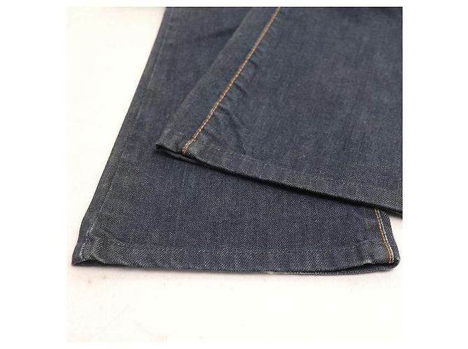 Autre Marque Jeans in denim di cotone taglio Bonaventure Blu - vista 6