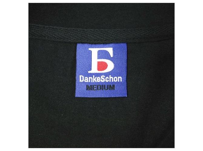 Autre Marque Camiseta de algodón Danke Schon 16OE S/S TEE NOISE Edición Limitada Negro - vista 4