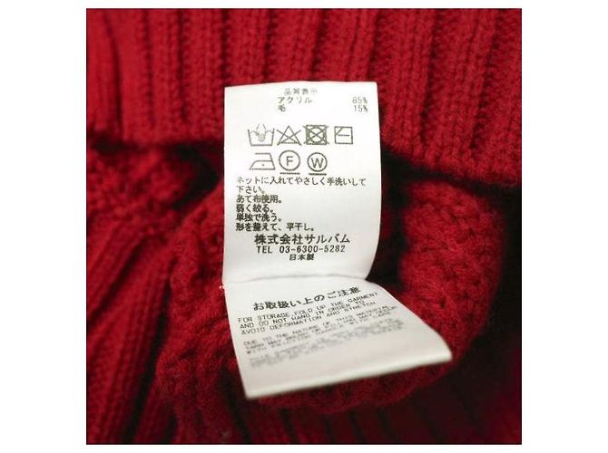 Autre Marque sulvam STRICK ASYMMETRIE Strickwaren Rot - Ansicht 10