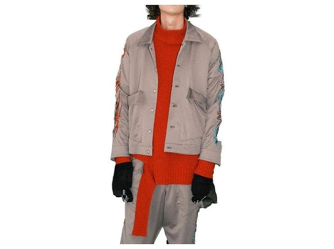 Autre Marque sulvam STRICK ASYMMETRIE Strickwaren Rot - Ansicht 4