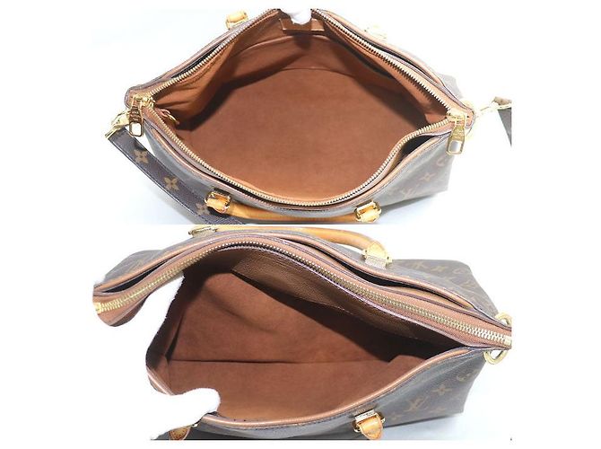 Borsa a mano Pallas Monogram Louis Vuitton Marrone - vista 3