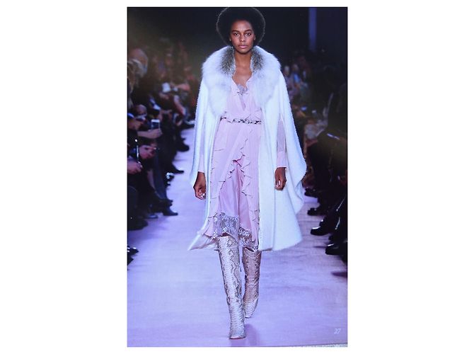 Blumarine Wolle + Mohair + echtes Fell am Kragen! Einheitsgröße! - Ansicht 15