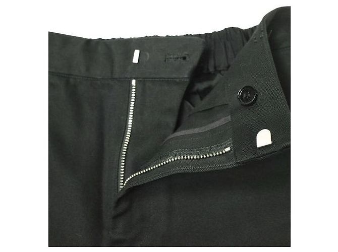 Autre Marque Pantaloni Docking ASTRAET in Cotone 2 vie Nero - vista 5