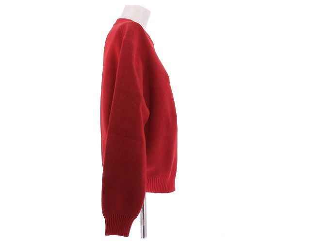 Bottega Veneta Wollpullover Rot - Ansicht 3