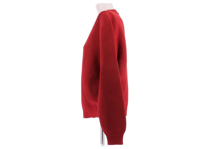 Bottega Veneta Wollpullover Rot - Ansicht 4