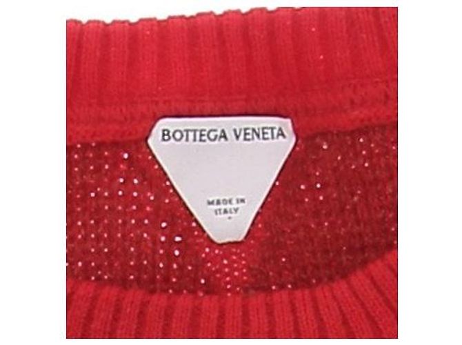 Bottega Veneta Wollpullover Rot - Ansicht 5