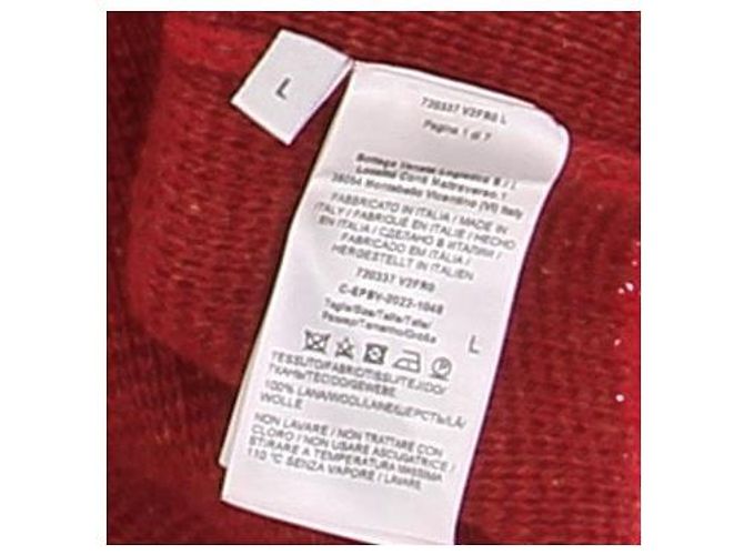 Bottega Veneta Wollpullover Rot - Ansicht 6