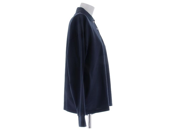 Miu Miu Wollpolo in Marineblau - Ansicht 3