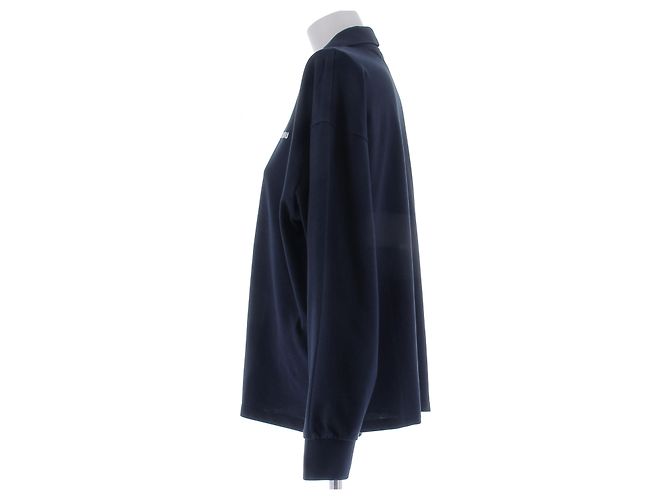Miu Miu Wollpolo in Marineblau - Ansicht 4