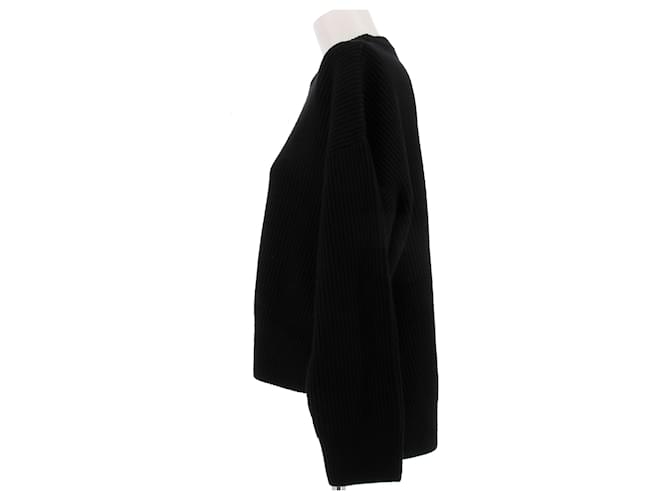Paco Rabanne Wollpullover schwarz - Ansicht 4