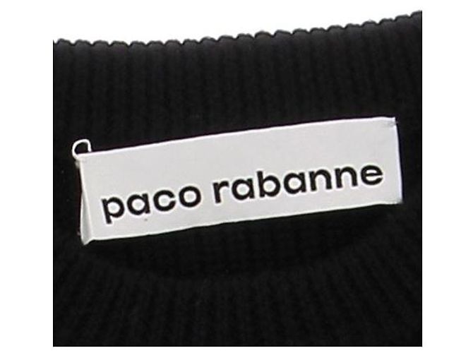Paco Rabanne Wollpullover schwarz - Ansicht 5