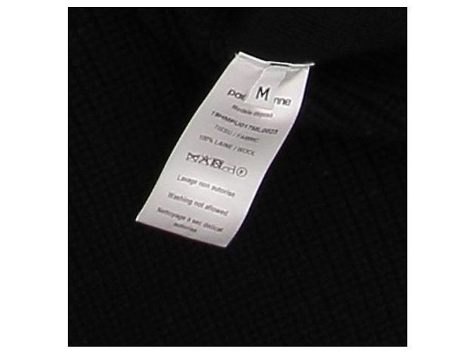 Paco Rabanne Wollpullover schwarz - Ansicht 6