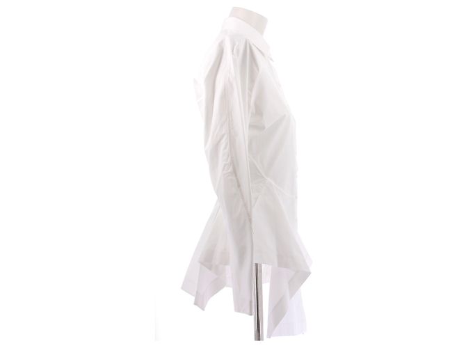 Alaïa Camisa blanca de algodón edición verano 1986 Blanco - vista 3