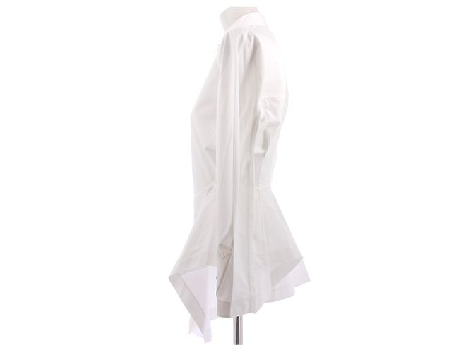 Alaïa Camisa blanca de algodón edición verano 1986 Blanco - vista 4