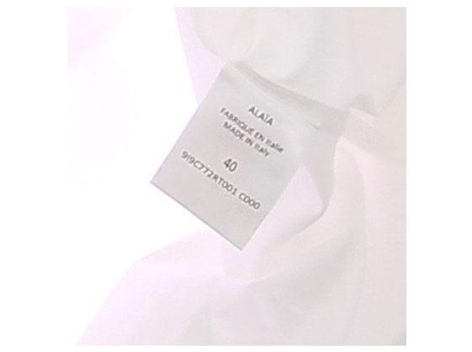 Alaïa Camisa blanca de algodón edición verano 1986 Blanco - vista 7